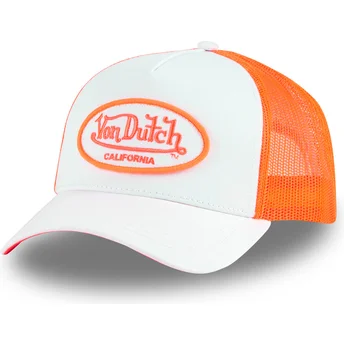 Petten gebogen oranje snapback 04 CT van Von Dutch