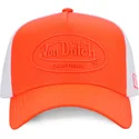 petten-gebogen-oranje-snapback-fluo04-van-von-dutch