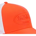 petten-gebogen-oranje-snapback-fluo04-van-von-dutch