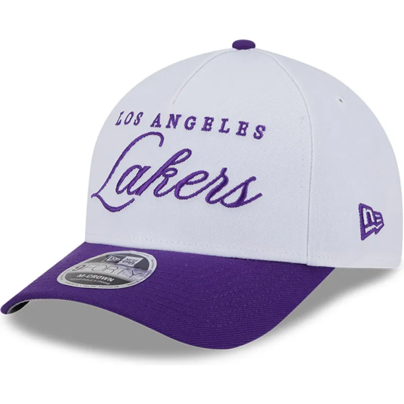 petten-gebogen-paars-snapback-9forty-m-crown-draft-2025-van-los-angeles-lakers-nba-van-new-era