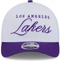 petten-gebogen-paars-snapback-9forty-m-crown-draft-2025-van-los-angeles-lakers-nba-van-new-era