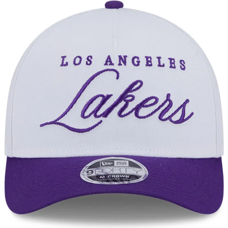 petten-gebogen-paars-snapback-9forty-m-crown-draft-2025-van-los-angeles-lakers-nba-van-new-era