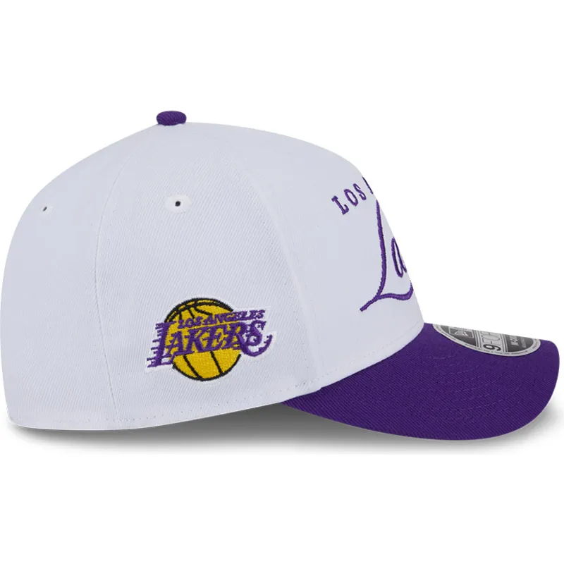 petten-gebogen-paars-snapback-9forty-m-crown-draft-2025-van-los-angeles-lakers-nba-van-new-era