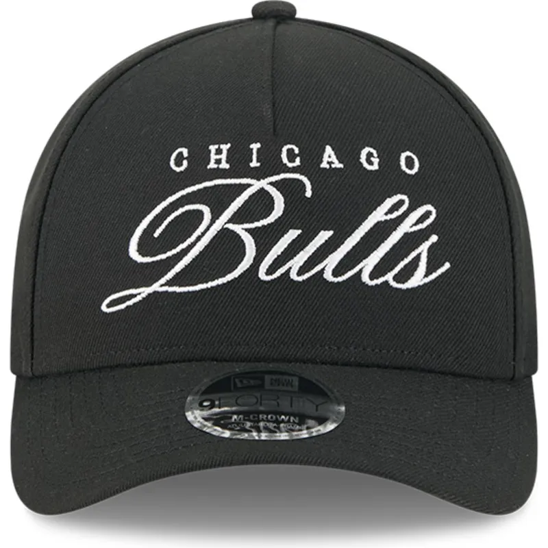 petten-gebogen-zwart-snapback-9forty-m-crown-draft-2025-van-chicago-bulls-nba-van-new-era petten-gebogen-zwart-snapback-9forty-m-crown-draft-2025-van-chicago-bulls-nba-van-new-era