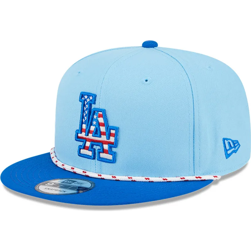 petten-plat-blauw-snapback-9fifty-4th-july-van-los-angeles-dodgers-mlb-van-new-era