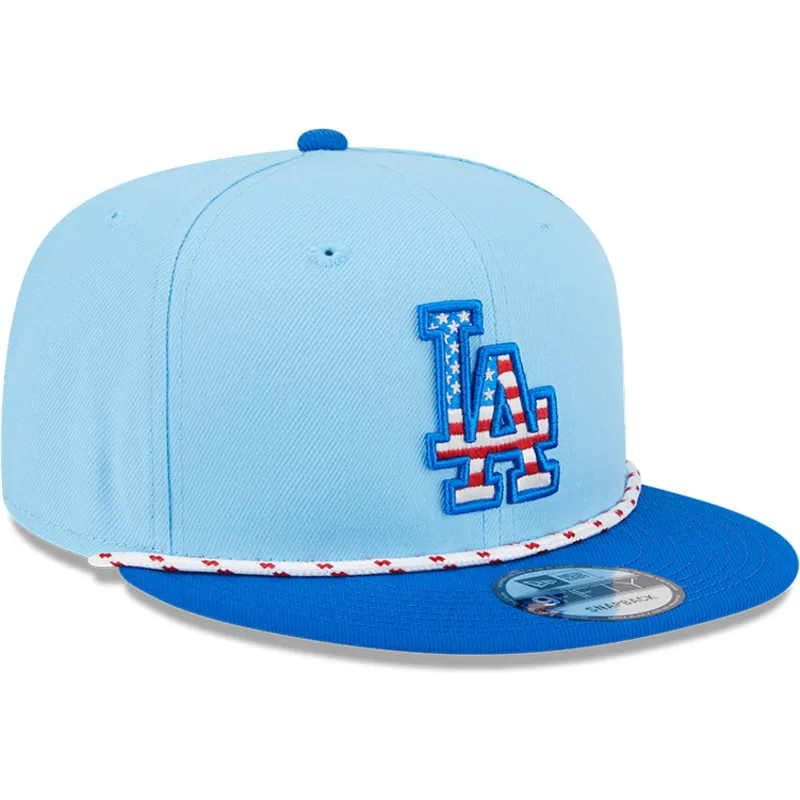 petten-plat-blauw-snapback-9fifty-4th-july-van-los-angeles-dodgers-mlb-van-new-era