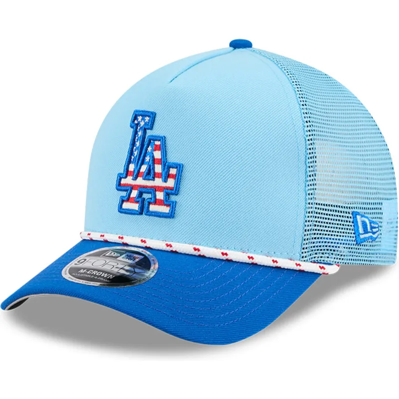 petten-gebogen-blauw-snapback-9forty-m-crown-a-frame-4th-july-van-los-angeles-dodgers-mlb-van-new-era petten-gebogen-blauw-snapback-9forty-m-crown-a-frame-4th-july-van-los-angeles-dodgers-mlb-van-new-era