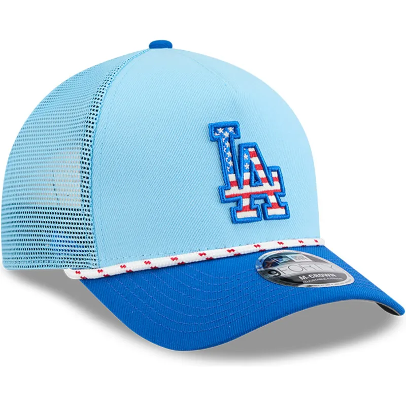 petten-gebogen-blauw-snapback-9forty-m-crown-a-frame-4th-july-van-los-angeles-dodgers-mlb-van-new-era petten-gebogen-blauw-snapback-9forty-m-crown-a-frame-4th-july-van-los-angeles-dodgers-mlb-van-new-era