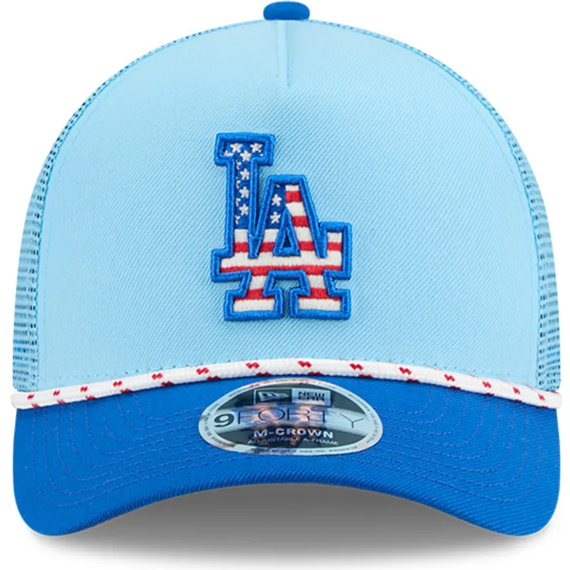 petten-gebogen-blauw-snapback-9forty-m-crown-a-frame-4th-july-van-los-angeles-dodgers-mlb-van-new-era petten-gebogen-blauw-snapback-9forty-m-crown-a-frame-4th-july-van-los-angeles-dodgers-mlb-van-new-era