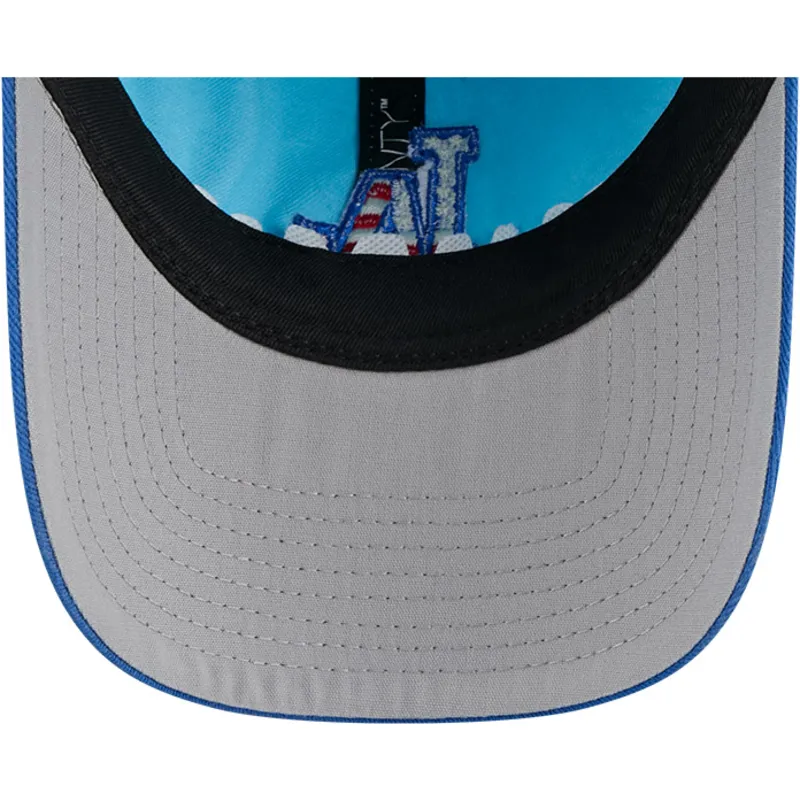 petten-gebogen-blauw-verstelbaar-9twenty-4th-july-van-los-angeles-dodgers-mlb-van-new-era