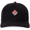 petten-gebogen-zwart-snapback-mountain-hft-waffle-van-djinns