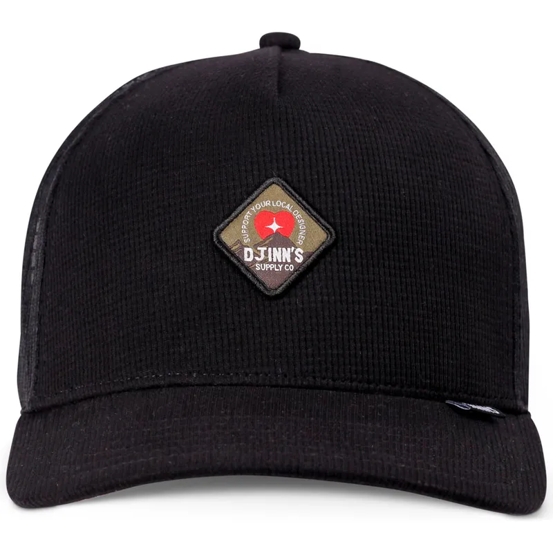 petten-gebogen-zwart-snapback-mountain-hft-waffle-van-djinns petten-gebogen-zwart-snapback-mountain-hft-waffle-van-djinns