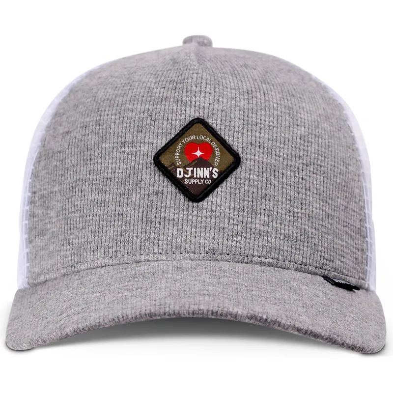petten-gebogen-grijs-snapback-mountain-hft-waffle-van-djinns