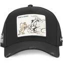 petten-gebogen-zwart-snapback-taj-pct-tom-en-jerry-looney-tunes-van-capslab