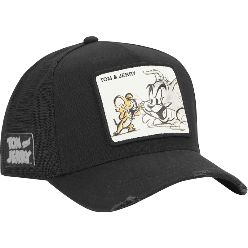 petten-gebogen-zwart-snapback-taj-pct-tom-en-jerry-looney-tunes-van-capslab petten-gebogen-zwart-snapback-taj-pct-tom-en-jerry-looney-tunes-van-capslab