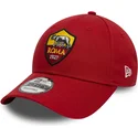 petten-gebogen-rood-verstelbaar-9forty-core-van-associazione-sportiva-roma-serie-a-van-new-era