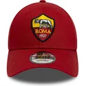 petten-gebogen-rood-verstelbaar-9forty-core-van-associazione-sportiva-roma-serie-a-van-new-era