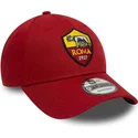 petten-gebogen-rood-verstelbaar-9forty-core-van-associazione-sportiva-roma-serie-a-van-new-era
