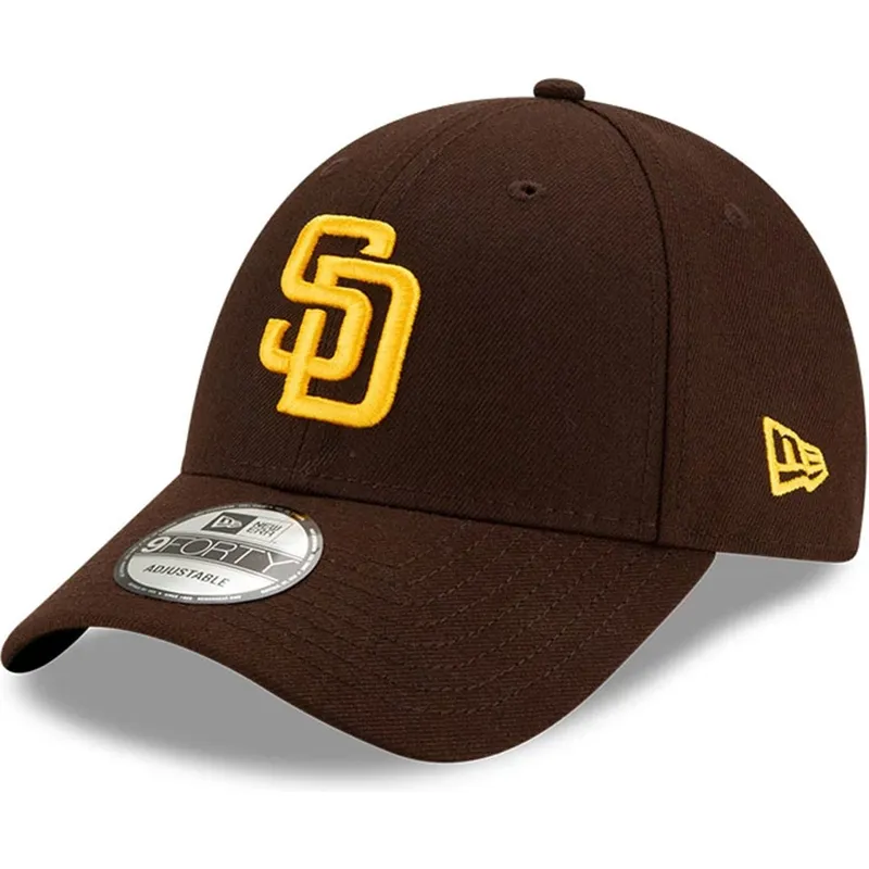 petten-gebogen-bruin-verstelbaar-9forty-the-league-van-san-diego-padres-mlb-van-new-era