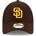 petten-gebogen-bruin-verstelbaar-9forty-the-league-van-san-diego-padres-mlb-van-new-era