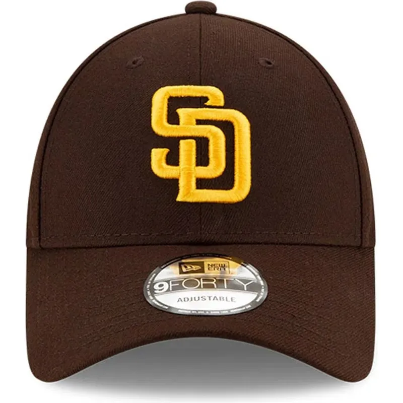 petten-gebogen-bruin-verstelbaar-9forty-the-league-van-san-diego-padres-mlb-van-new-era
