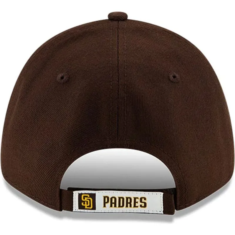 petten-gebogen-bruin-verstelbaar-9forty-the-league-van-san-diego-padres-mlb-van-new-era