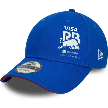 Petten gebogen blauw verstelbaar 9FORTY Flawless van Racing Bulls F1 Team Formula 1 van New Era