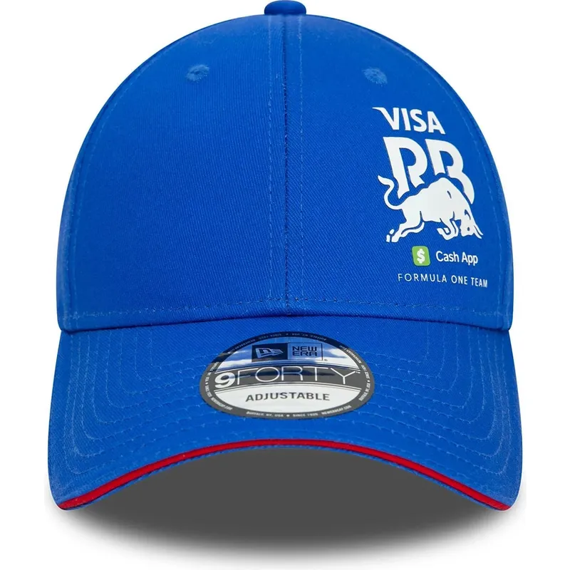 petten-gebogen-blauw-verstelbaar-9forty-flawless-van-racing-bulls-f1-team-formula-1-van-new-era