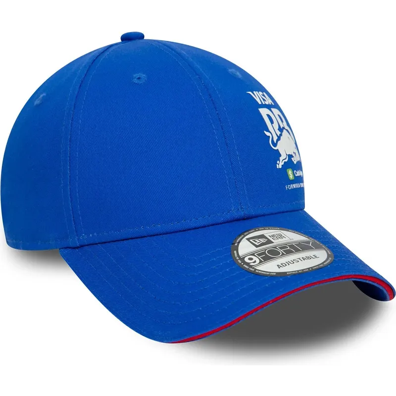 petten-gebogen-blauw-verstelbaar-9forty-flawless-van-racing-bulls-f1-team-formula-1-van-new-era