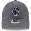 petten-gebogen-grijs-verstelbaar-9twenty-core-classics-van-new-york-yankees-mlb-van-new-era