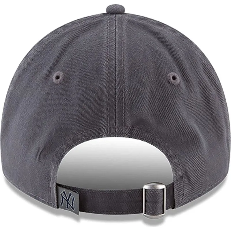 petten-gebogen-grijs-verstelbaar-9twenty-core-classics-van-new-york-yankees-mlb-van-new-era