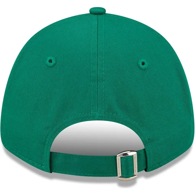 petten-gebogen-groen-verstelbaar-9forty-league-essential-van-new-york-yankees-mlb-van-new-era
