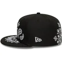 petten-plat-zwart-fitted-59fifty-paisley-van-new-york-yankees-mlb-van-new-era