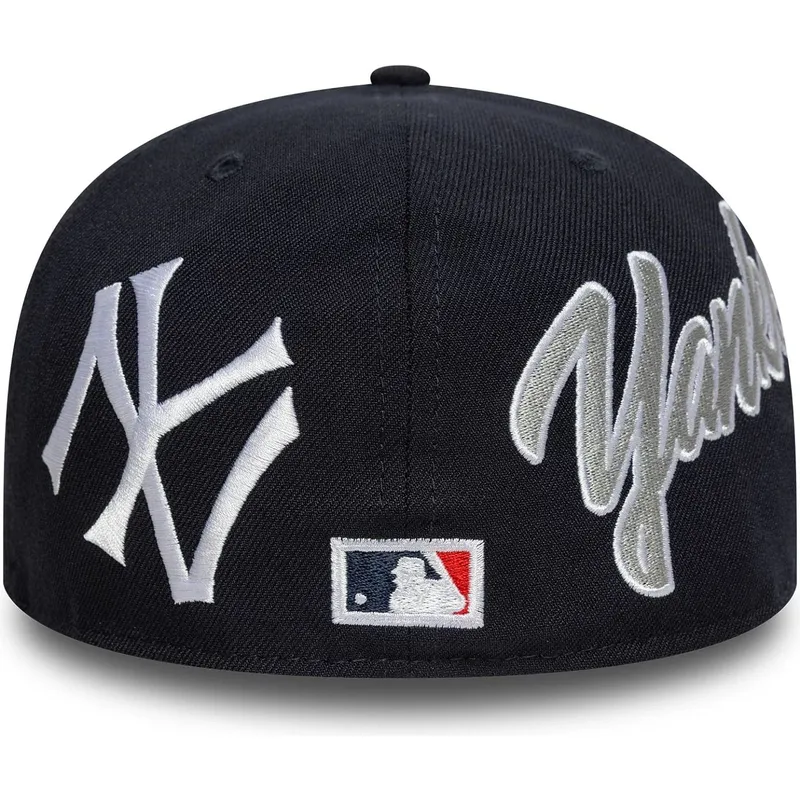 petten-plat-marineblauw-fitted-59fifty-all-over-van-new-york-yankees-mlb-van-new-era