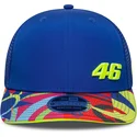 petten-gebogen-blauw-snapback-9seventy-stretch-snap-lifestyle-van-valentino-rossi-vr46-motogp-van-new-era