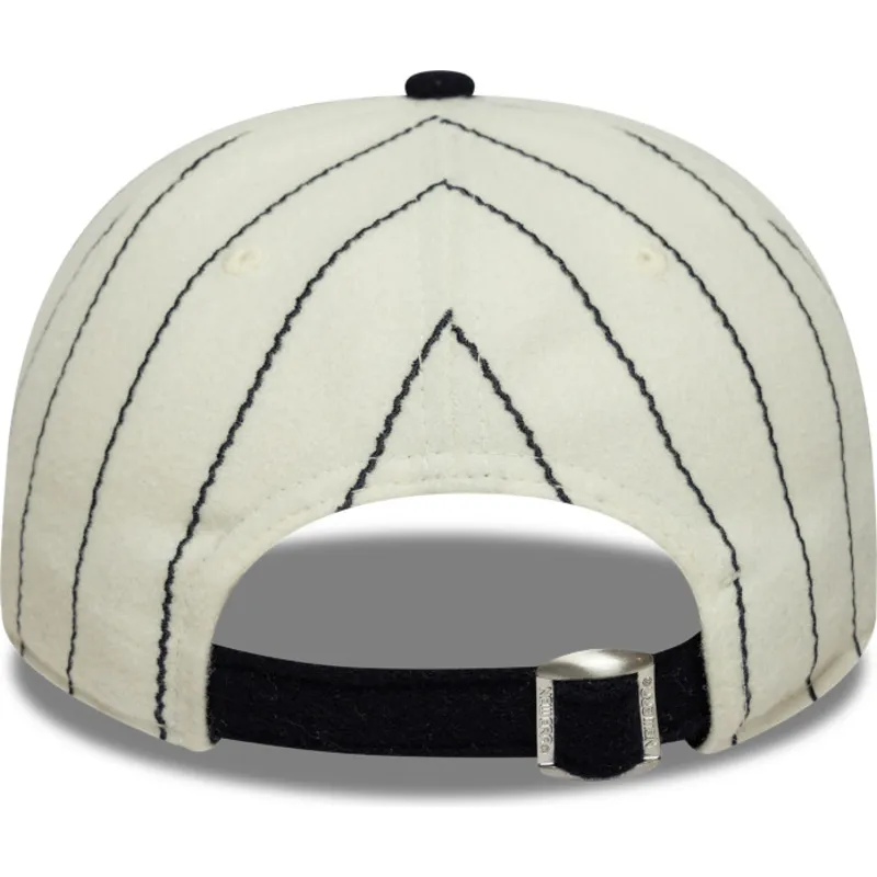 petten-plat-beige-verstelbaar-9fifty-retro-crown-heritage-van-new-york-yankees-mlb-van-new-era
