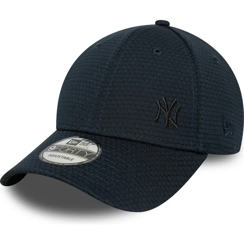 petten-gebogen-marineblauw-snapback-9forty-flawless-mesh-van-new-york-yankees-mlb-van-new-era
