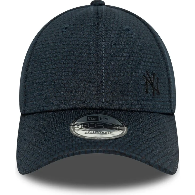 petten-gebogen-marineblauw-snapback-9forty-flawless-mesh-van-new-york-yankees-mlb-van-new-era