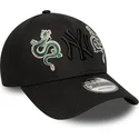 petten-gebogen-zwart-verstelbaar-9forty-icon-van-new-york-yankees-mlb-van-new-era