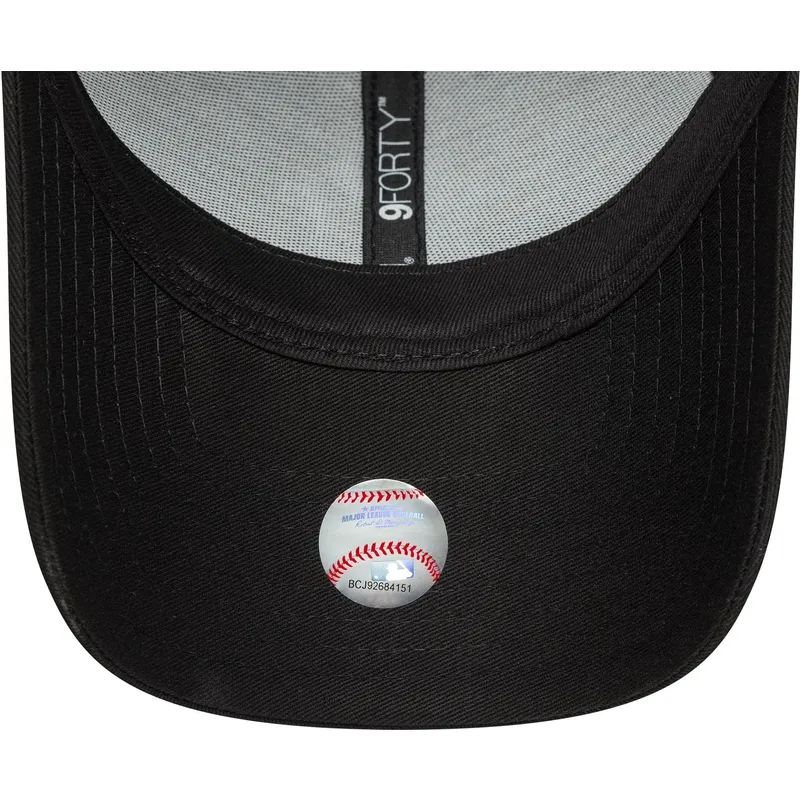petten-gebogen-zwart-verstelbaar-9forty-ombre-infill-van-new-york-yankees-mlb-van-new-era