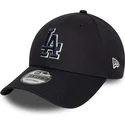 petten-gebogen-marineblauw-verstelbaar-9forty-team-outline-van-los-angeles-dodgers-mlb-van-new-era