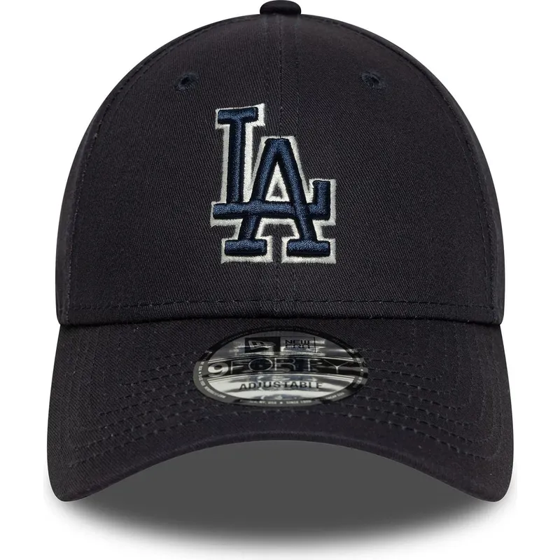 petten-gebogen-marineblauw-verstelbaar-9forty-team-outline-van-los-angeles-dodgers-mlb-van-new-era