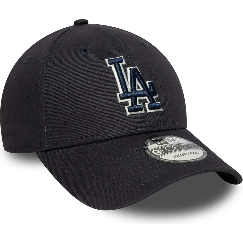 petten-gebogen-marineblauw-verstelbaar-9forty-team-outline-van-los-angeles-dodgers-mlb-van-new-era