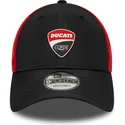 petten-gebogen-zwart-verstelbaar-9forty-van-ducati-motor-motogp-van-new-era