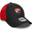 petten-gebogen-zwart-verstelbaar-9forty-van-ducati-motor-motogp-van-new-era