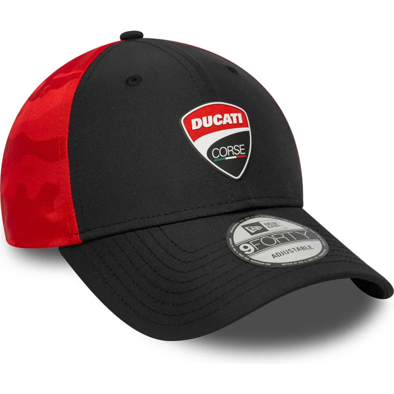 petten-gebogen-zwart-verstelbaar-9forty-van-ducati-motor-motogp-van-new-era
