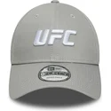 petten-gebogen-grijs-snapback-9forty-core-van-ufc-ultimate-fighting-championship-van-new-era
