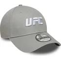 petten-gebogen-grijs-snapback-9forty-core-van-ufc-ultimate-fighting-championship-van-new-era