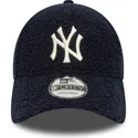petten-gebogen-marineblauw-verstelbaar-9forty-borg-van-new-york-yankees-mlb-van-new-era