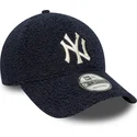 petten-gebogen-marineblauw-verstelbaar-9forty-borg-van-new-york-yankees-mlb-van-new-era